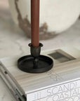 Raine Taper Black Candle Cup French Country Collections