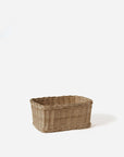 Rectangle Brown Rattan Basket Città