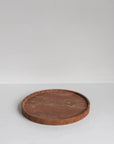 Red Travertine Riviera Marble Tray Otis Homewares