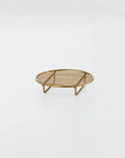 Round Brass Wire Stand Fog Linen