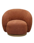 Rust Swivel Chair May Time