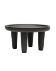 Safari Black Round Coffee Table Hawthorne Group