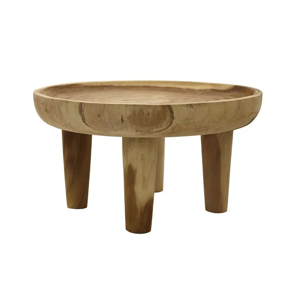 Safari Black Round Coffee Table Hawthorne Group
