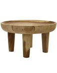 Safari Black Round Coffee Table Hawthorne Group