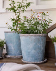 Sea Blue Plant Pot French Country Collections