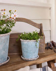 Sea Blue Plant Pot French Country Collections