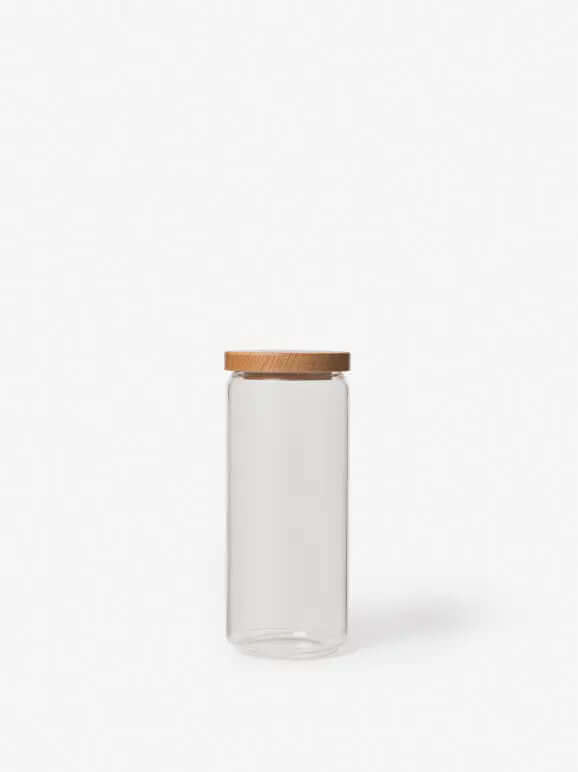 Storage Jar with Wooden Lid Città