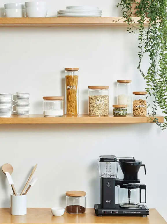 Storage Jar with Wooden Lid Città