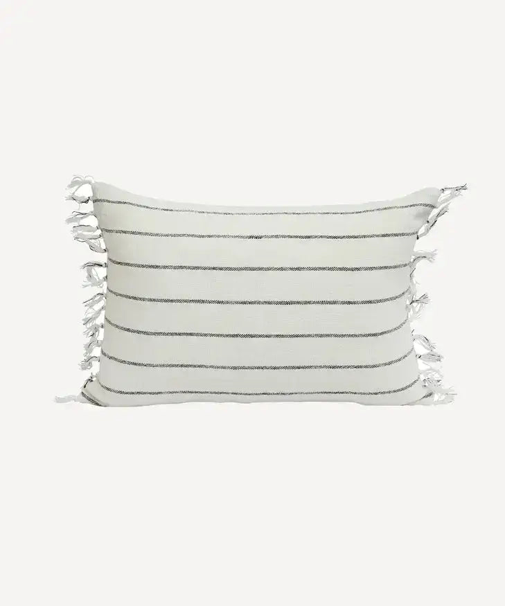Striped Linen Cotton Cushion Cover French Country Collections