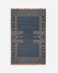 Sundara Motif Rug Blue French Country Collections