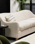 Teddy Cream Shearling 3 Seater Sofa Hawthorne Group