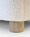 Teddy Cream Shearling 3 Seater Sofa Hawthorne Group