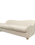 Teddy Cream Shearling 3 Seater Sofa Hawthorne Group