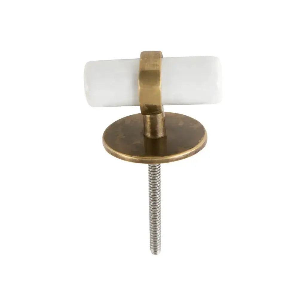 Trouve Ceramic Brass Pull Merchants and Traders by Sibella Court Pty Ltd