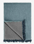 Cocoon Cotton Bed Throw | Garden