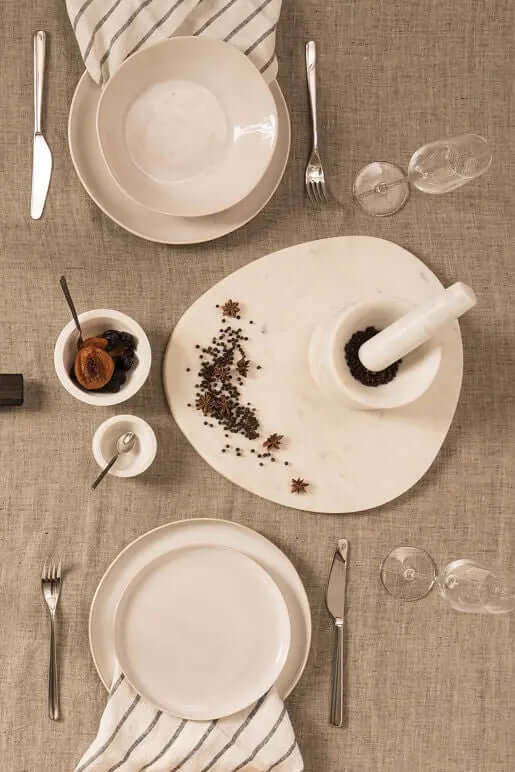 White Marble Bowl Città