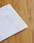 White Marble Rectangle Board Città