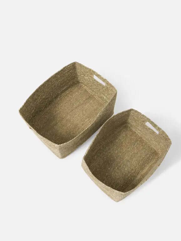 Woven Storage Basket Set/2 Città