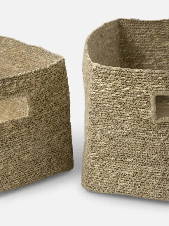 Woven Storage Basket Set/2 Città