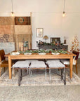 Zoe Elm Dining Table Hawthorne Group