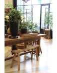 Tuscan Dining Table in Reclaimed European Oak