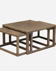 Omaha Natural Oak CoffeeTables Nest of 3