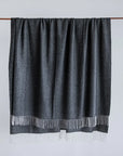 Bach Throw Blanket | Storm