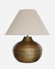 Calypso Lamp Base | Dark Antique Brass Finish