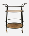 Havana Drinks Trolley | Dark Antique Brass Finish