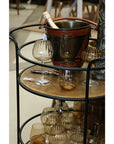 Havana Drinks Trolley | Dark Antique Brass Finish