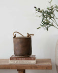 Leather Door Stopper | Saddle