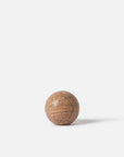 Geo Marble Sphere Forest Brown