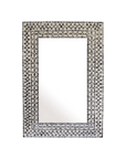 Algiers Black & Ivory Inlay Mirror CC Interiors