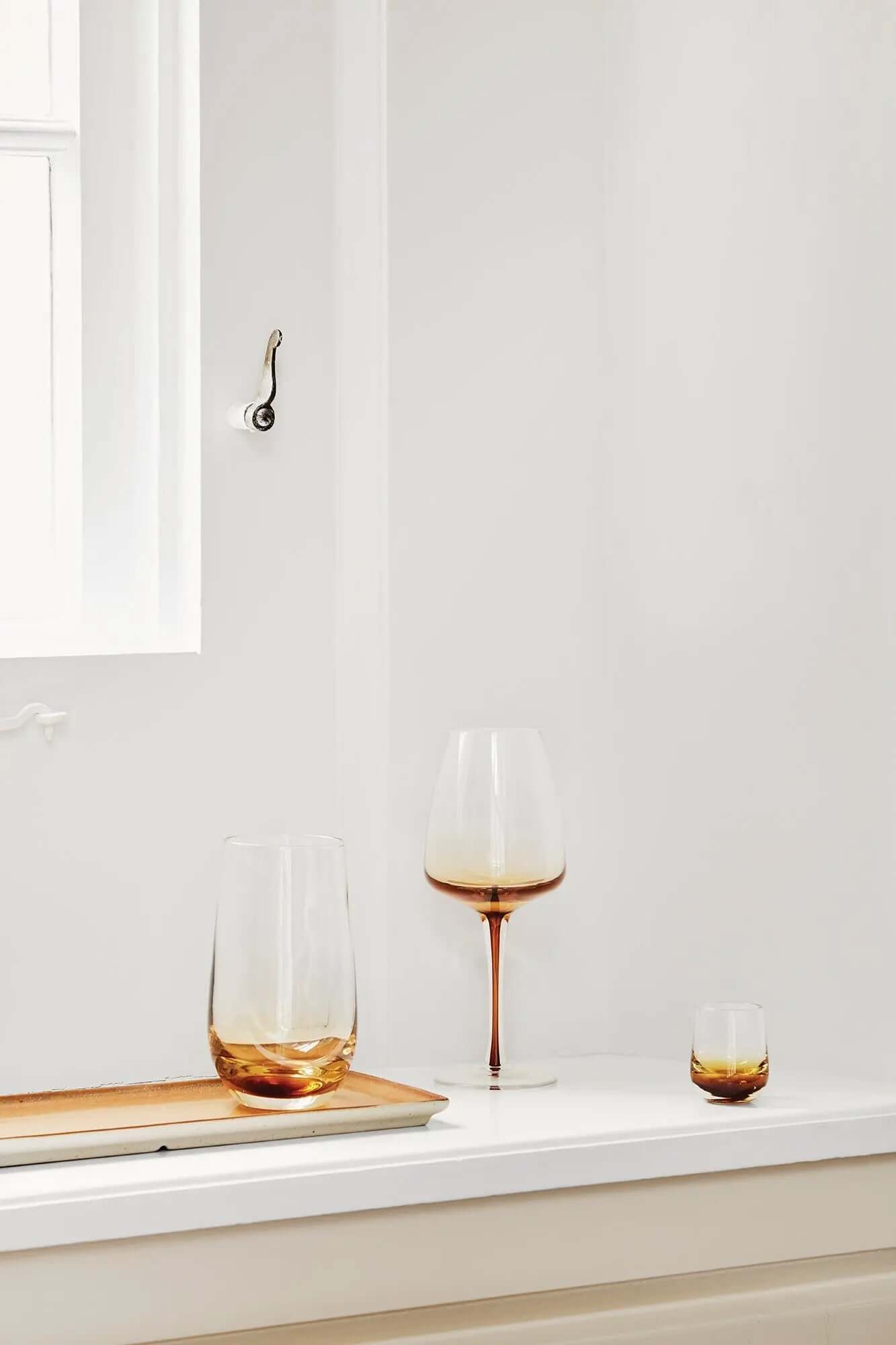 Broste Amber Shots Glass CC Interiors