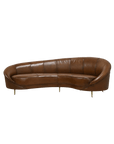 Pure Jane Light Brown Leather Sofa May Time