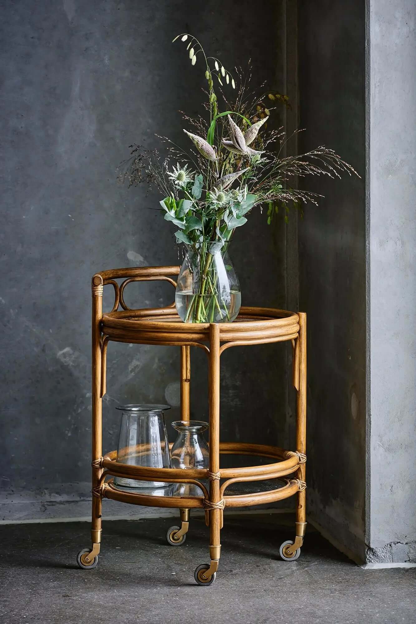 Sika Romeo Rattan Trolley Antique May Time