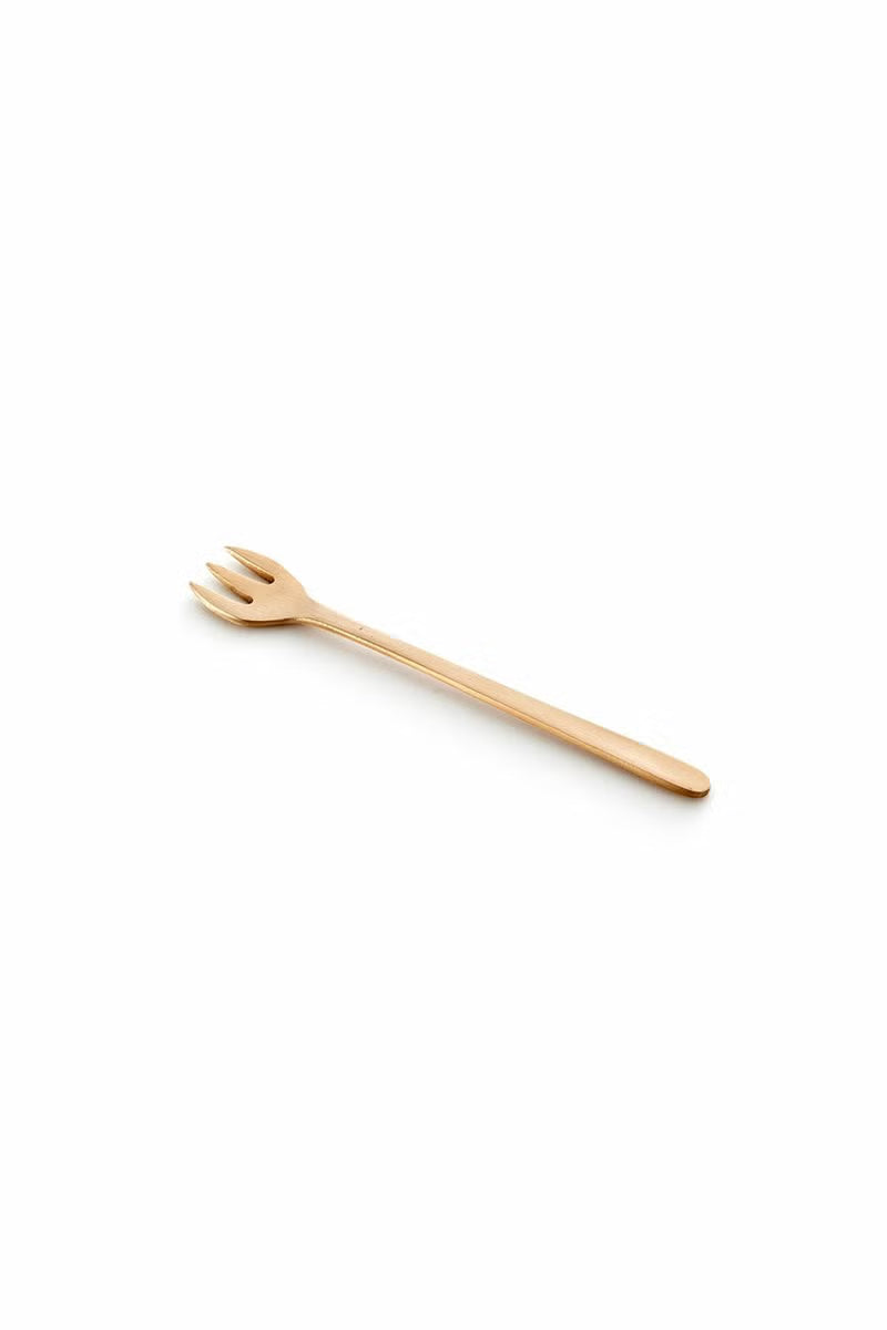 Brass Dessert Fork