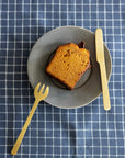 Brass Dessert Fork