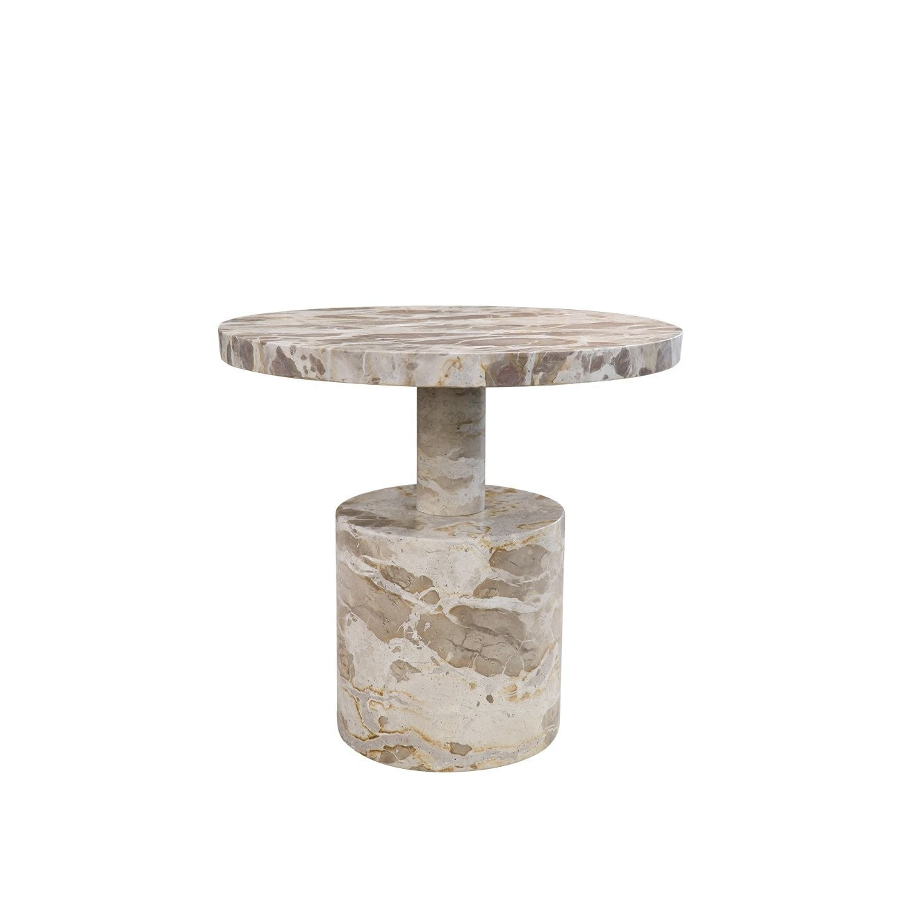 Boracay Beige Side Table - Marmaduke Shoppe