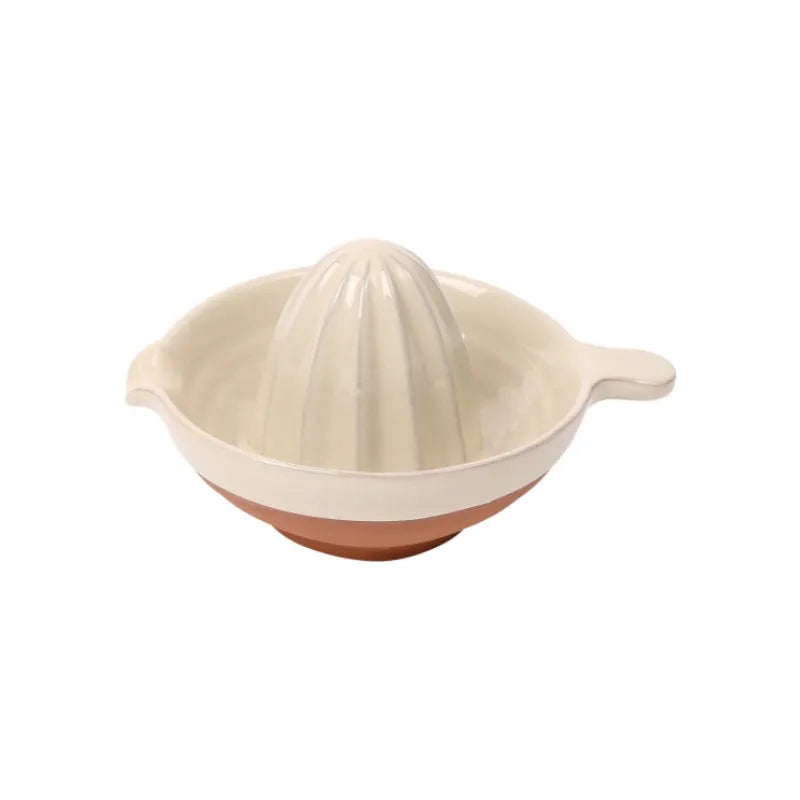 Porto Terracotta Ribbed Juicer | Stone