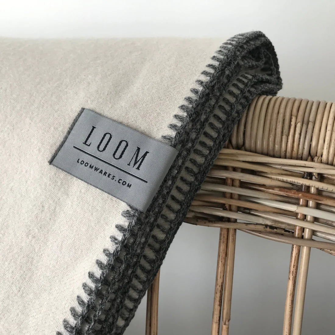 LOOM Baby Blanket | Putty