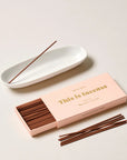 The Collector Ceramic Incense Holder - White