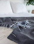 Bach Throw Blanket | Storm