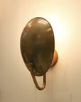 Memphis Disc Brass Wall Sconce
