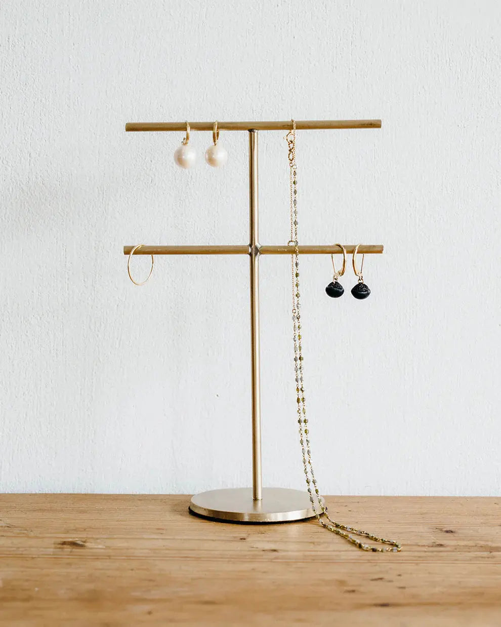 Brass Accessory Stand Fog Linen