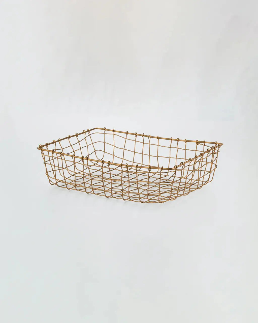 Brass Basket Fog Linen