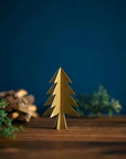 Brass Christmas Tree Fog Linen