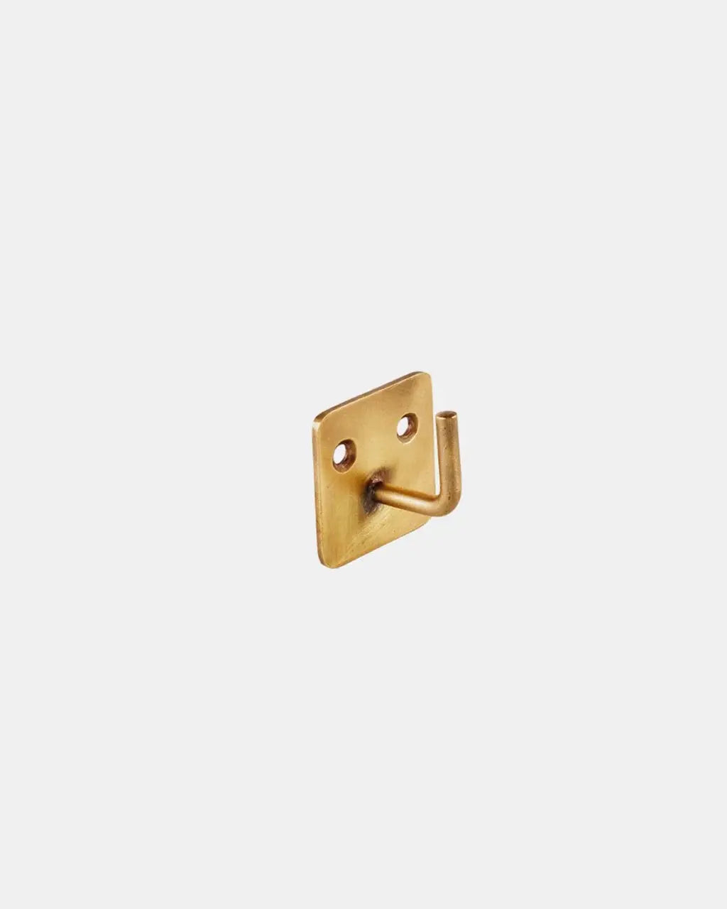 Brass Plate Single Hook Fog Linen