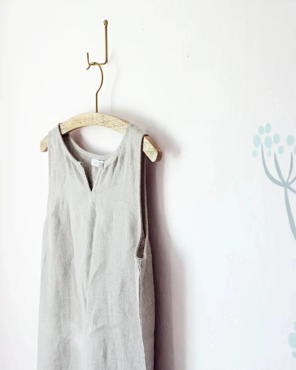 Brass Single Hook Fog Linen