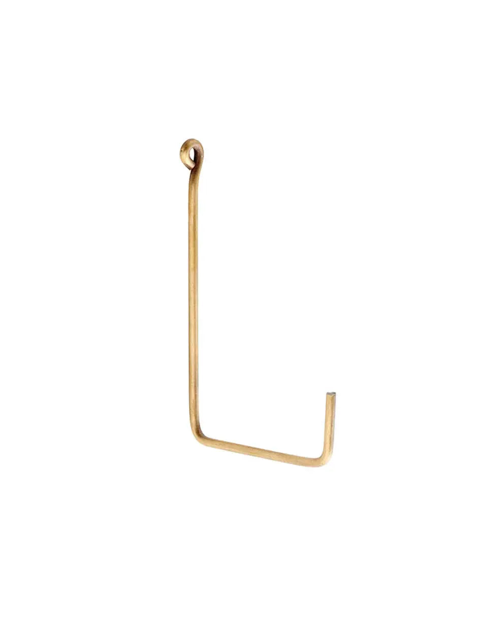 Brass Single Hook Fog Linen